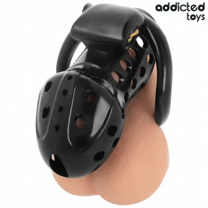 ADDICTED TOYS LOCKED - ANGEKETTETER HOHLPENISKÃFIG 10,5 CM